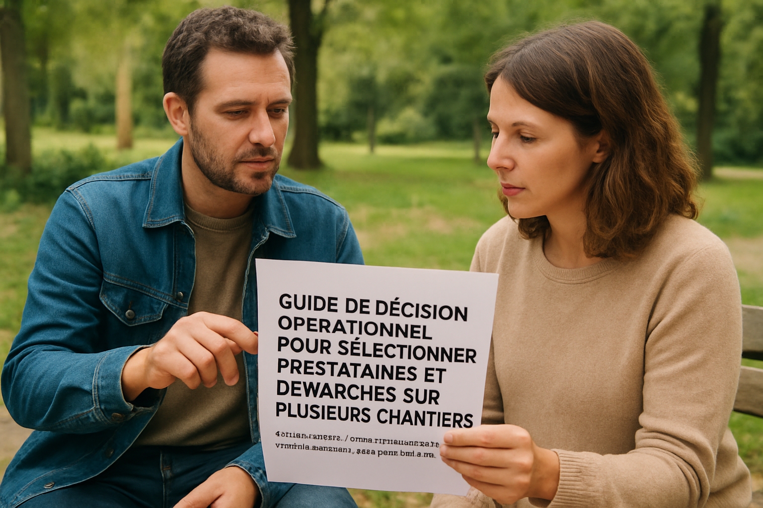 Guide de décision opérationnel pour sélectionner prestataires et démarches sur plusieurs chantiers